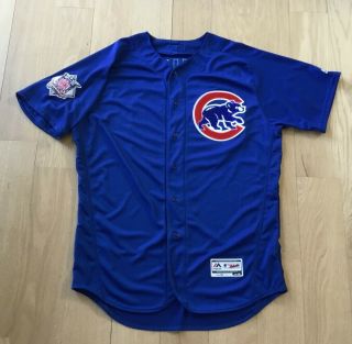 Manny Ramirez 2016 Game Issued Chicago Cubs Jersey Worn Rare Coach W.  S.  99 2