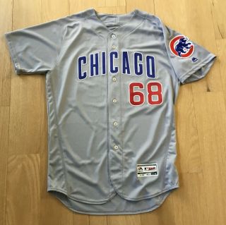 Jorge Soler 2016 Game Issued Chicago Cubs Jersey Worn Rare World Series 2