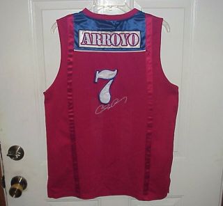 Carlos Arroyo 7 Team Puerto Rico Stitched Basketball Jersey Adult Size Large
