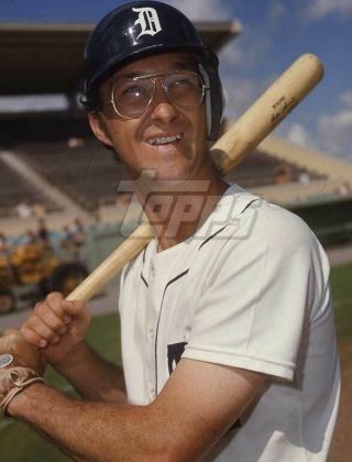 1973 Topps Baseball Color Negative.  Ed Brinkman Tigers