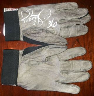 Jerome Bettis Pittsburgh Steelers Autographed Signed Game Gloves