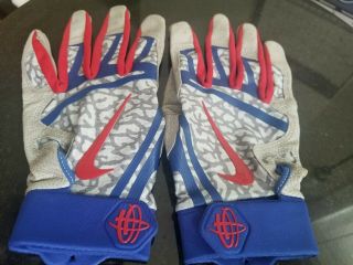Anthony Rizzo 2019 Game Worn Batting Gloves