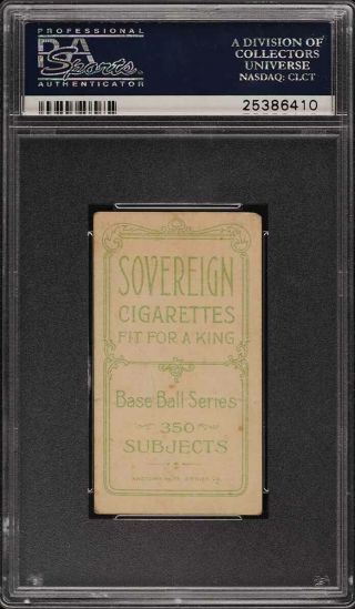 1909 - 11 T206 Ty Cobb RED PORTRAIT,  SOVEREIGN 350 PSA 2 GD (PWCC) 2