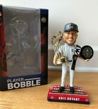 Kris Bryant Chicago Cubs World Series Mvp Bobblehead Limited To 750