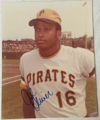 Al Oliver Signed 8x10 Photo (pittsburgh Pirates)