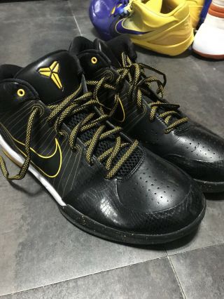 Kobe Bryant Game Worn Shoes Photomatched 2