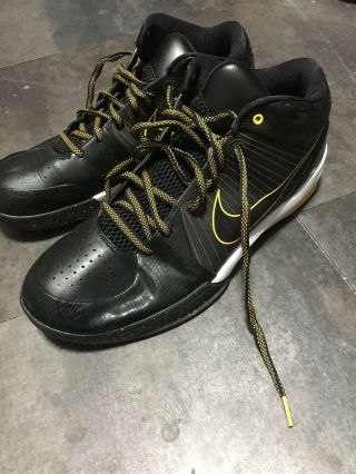 Kobe Bryant Game Worn Shoes Photomatched 6