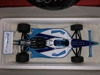 2003 Paul Tracy Lola Cosworth Action 1/18 W/ Signed Visor Cart Champ Car Indy 3