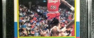1986 Fleer Michael Jordan Autographed Rookie Auto Signed SGC PSA DNA BAS BGS UDA 5