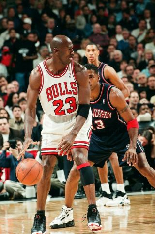 Ld31 - 16 Nba 1998 Chicago Bulls Jersey Nets Jordan (85, ) Orig 35mm Negatives