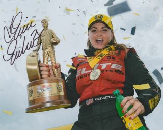 2017 Erica Enders Signed Pro Stock Epping Win Nhra 8x10 Photo