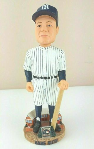 Rare Babe Ruth York Yankees Cooperstown Mlb Hall Of Fame Bobblehead
