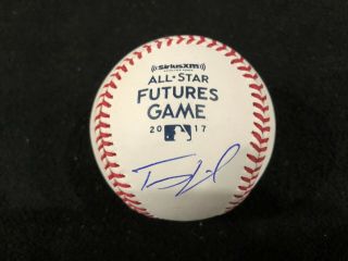 Tomas Nido Mets 2017 Futures Game World Team Puerto Rico Auto Baseball In Person