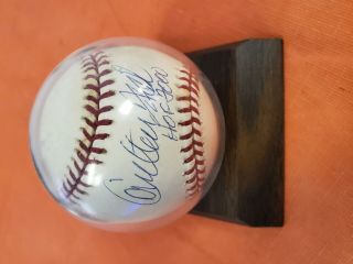 Carlton Fisk Hof 2000 Signed Autographed Baseball