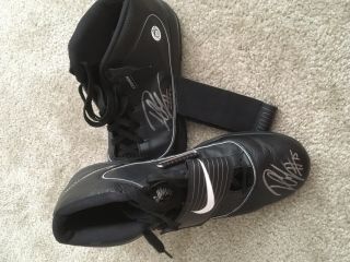 Demarcus Cousins Signed Nike Game Worn Shoes Kings Golden State Warriors
