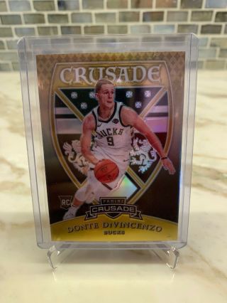 2018/19 Chronicles Donte Divincenzo Crusade Gold /10 Bucks
