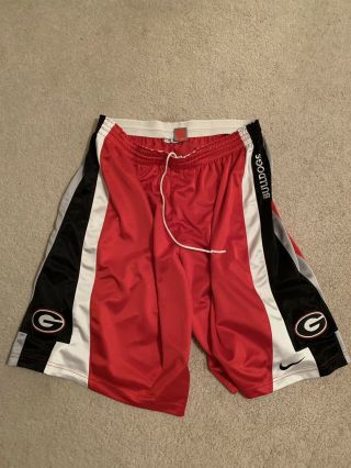 Authentic Georgia Bulldogs Game Worn Team Issued Shorts 46,  2