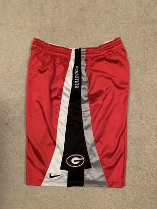 Authentic Georgia Bulldogs Game Worn Team Issued Shorts 46,  2 3