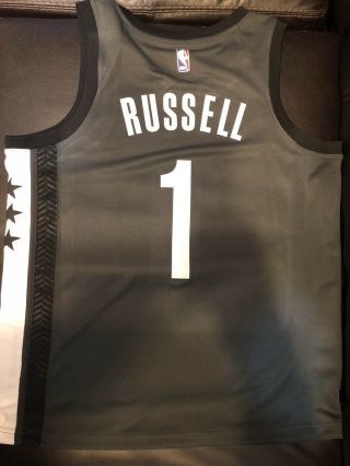 Nike Swingman D’Angelo Russell Brooklyn Nets Alternative Away Basketball Jersey 2