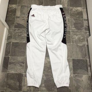 Men’s Adidas Texas A&M Aggies Team Issued Game Worn Baseball Pants Sz L White 4