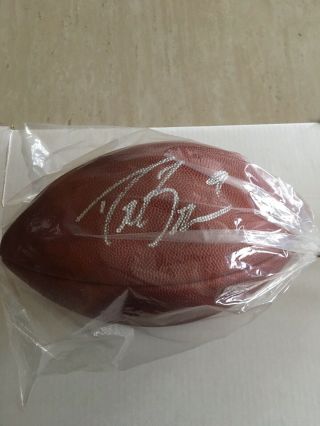 Drew Brees Autographed Official Football With.