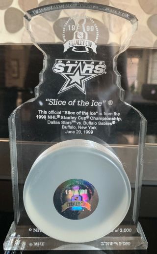 Dallas Stars ' Slice of the Ice ' 1999 Stanley Cup Hockey Championship 2