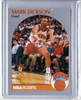 1990 - 91 Nba Hoops Mark Jackson 205 Lyle And Erik Melendez Brothers Pd