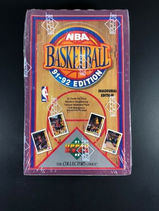 1991 - 92 Upper Deck Nba Basketball Box Cards - Psa 10 Jordan??