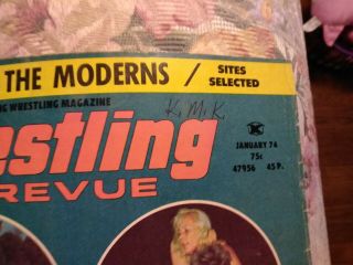 8 Wrestling Revue Magazines 2