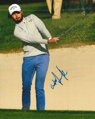 Curtis Luck Signed 8x10 Pga Photo With