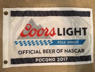 2017 Kyle Busch Pocono Nascar Coors Light Beer Pole Award Jgr Joe Gibbs Toyota