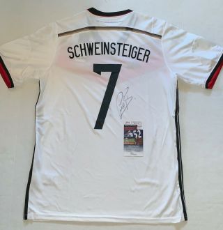 Bastian Schweinsteiger Signed Germany 2014 World Cup Jersey Champions Jsa