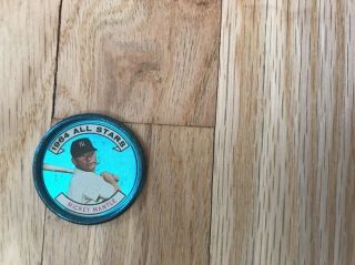 1964 Topps Mickey Mantle Baseball All Star Coin 131 5