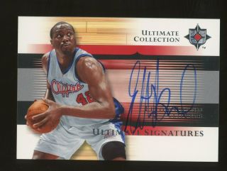 2005 - 06 Ultimate Elton Brand Signed Auto Los Angeles Clippers
