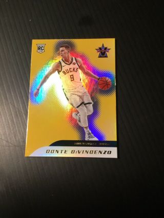 2018 - 19 Chronicles Vangaurd Donte Divincenzo Good Parallel Rookie Card 8/10