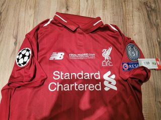 Balance Liverpool Champions League Final 2019 Salah S Jersey Shirt