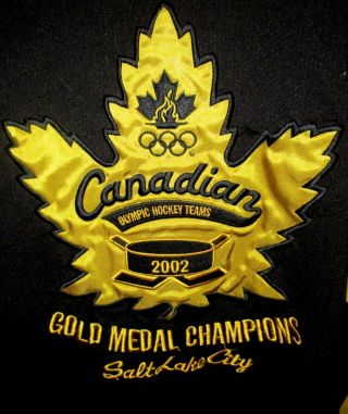 Roots Canadian Olympic Hockey Jersey 2002 Gold Medal Champions Size Xxl Lsc