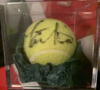 Martina Navratilova Signed Auto Penn Atp Tennis Ball.  Signed In Person Serena