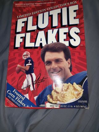 Flutie Flakes Box Cereal