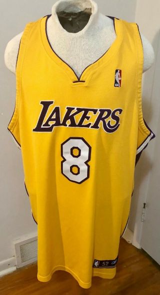 Los Angeles Lakers Authentic Kobe Bryant Home Jersey