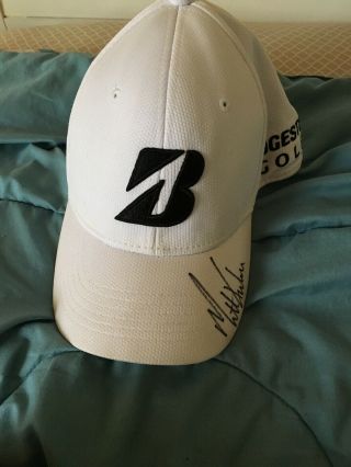 Matt Kuchar Autographed Bridgestone Golf Hat Signed