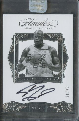 2016 - 17 Flawless Greats Shaquille O 