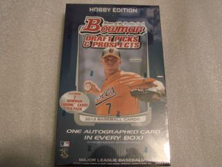 2012 Bowman Draft Picks & Prospects Baseball Factory Box 24 Pks/7card (s)