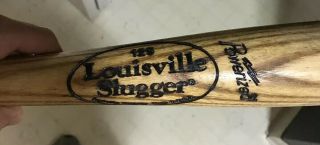 Carlos Baerga Game Louisville Slugger C243 Baseball Bat Cleveland Indians 7
