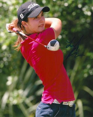 Lindy Duncan Signed Lpga 8x10 Photo With