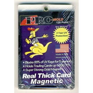 10 Pro - Mold Mh3uv5 Real Thick 120 Pt Magnetic Card Holder - 5 Year Uv Protection