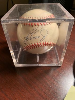 Ken Griffey Jr Signed Autographed American League Baseball Psa/dna Cert 125109