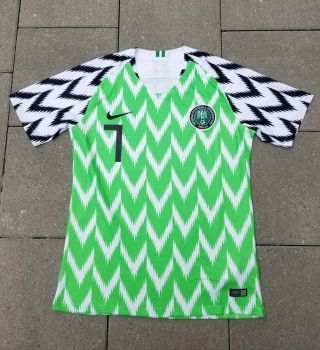 Nike Aeroswift Nigeria Football Federation National Team Soccer Jersey Small Men 2