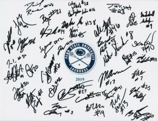 2019 Penn State Lacrosse Lax Team Signed Autograph 8x10 Photo Proof Champs?