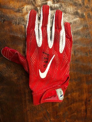 George Kittle Signed Game Glove Beckett Bas Autographed 49ers